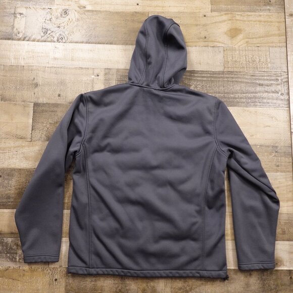 New Balance Hybrid Hooded Jacket Men's Size Medium Black/Grey - Picture 9 of 12